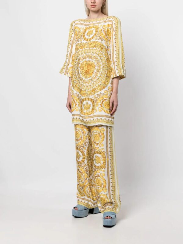 Versace  Barocco-print blouse - Image 2
