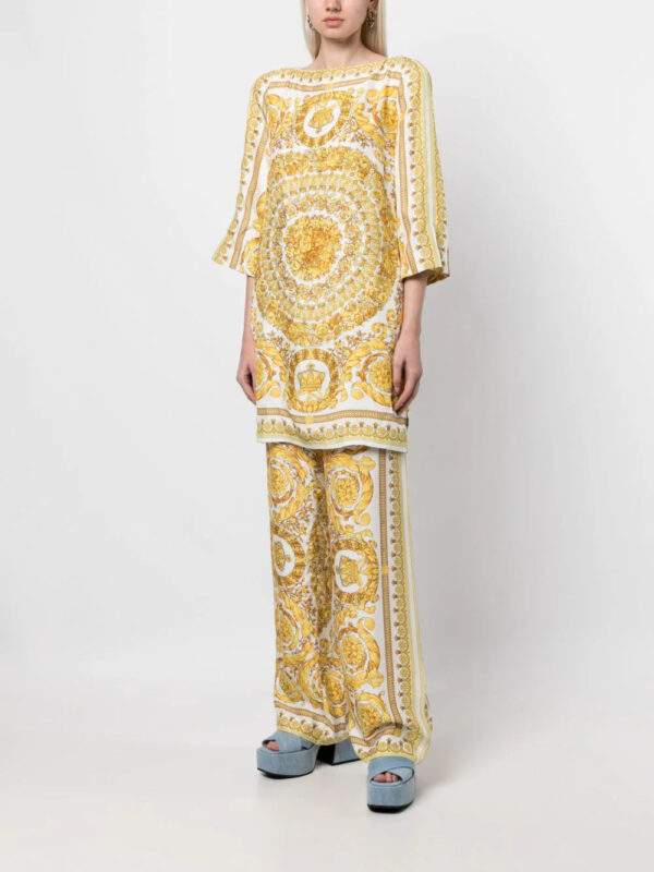 Versace  Barocco-print blouse - Image 2