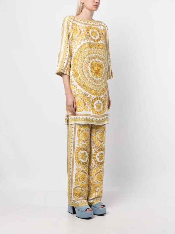 Versace  Barocco-print blouse - Image 3