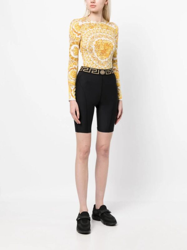 Versace  Barocco-print bodysuit - Image 2