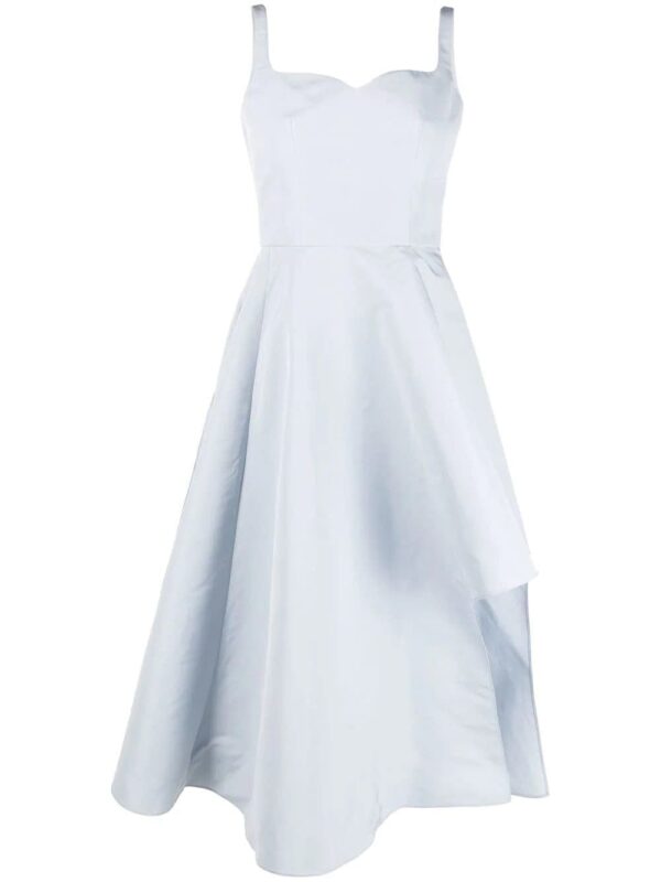 Alexander McQueen  sweetheart neckline asymmetric dress