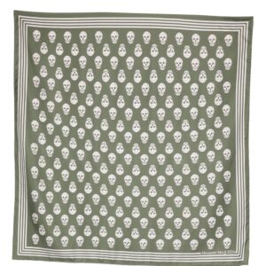Alexander McQueen  Biker silk scarf