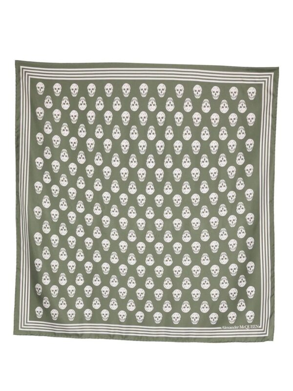 Alexander McQueen  Biker silk scarf