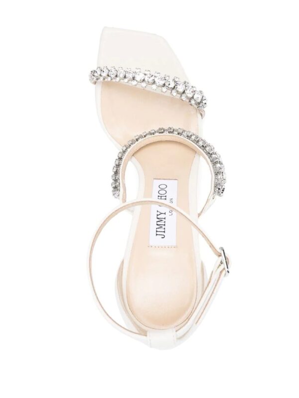Jimmy Choo  Bing 105mm crystal sandals - Image 4