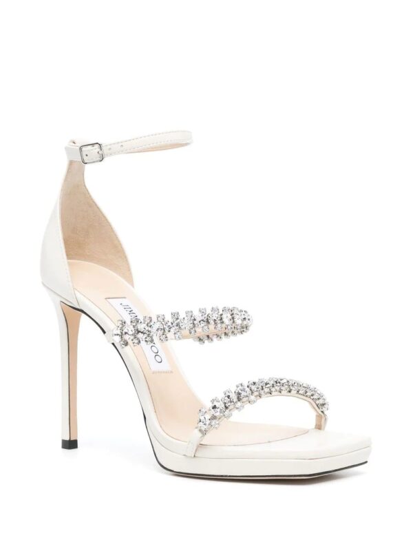Jimmy Choo  Bing 105mm crystal sandals - Image 2