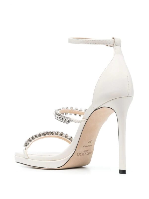 Jimmy Choo  Bing 105mm crystal sandals - Image 3