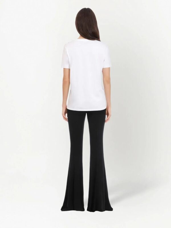 Balmain  metallic-logo T-shirt - Image 4