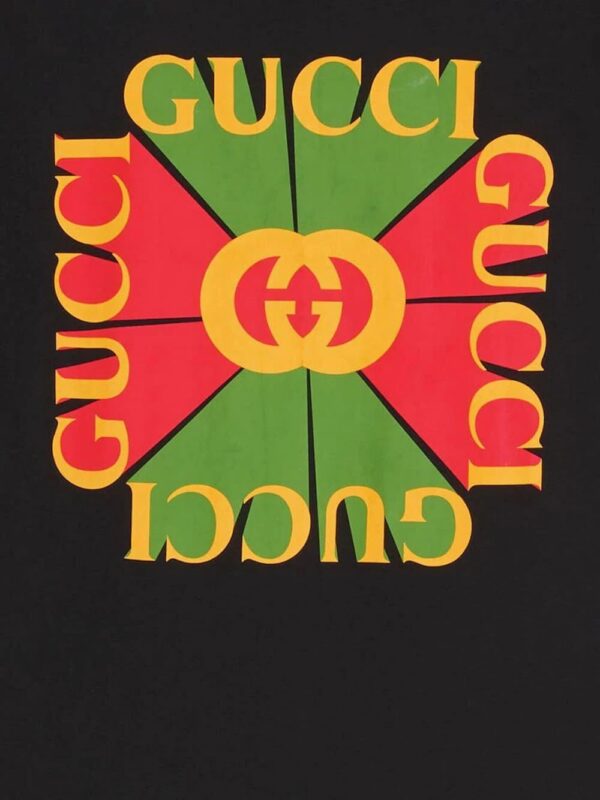 Gucci  vintage logo-print cotton T-shirt - Image 3