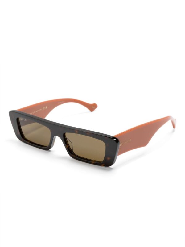 Gucci Eyewear square-frame colour-block sunglasses - Image 2