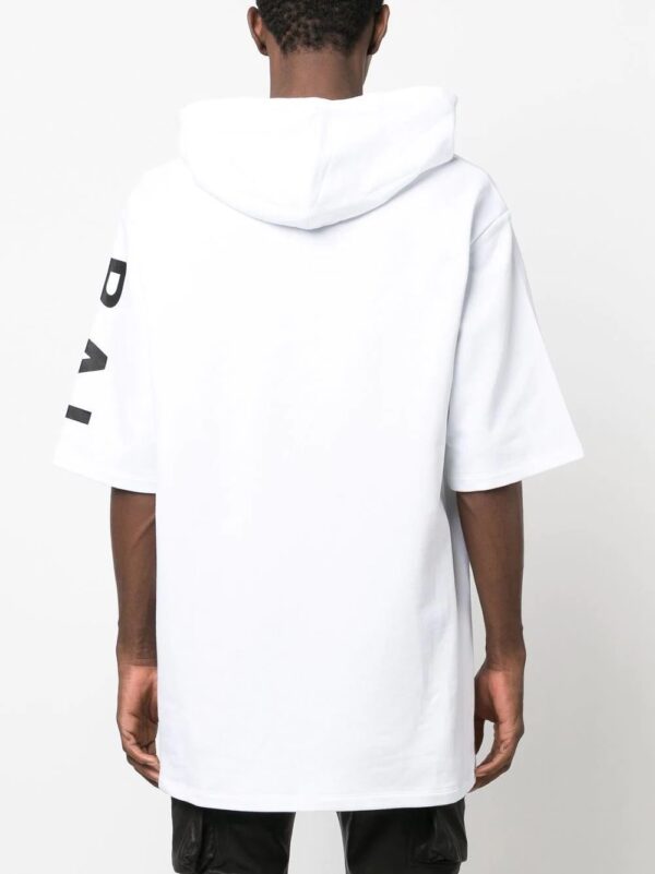 Balmain  logo-print hoodie - Image 4