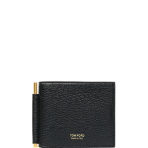 TOM FORD  money clip leather wallet