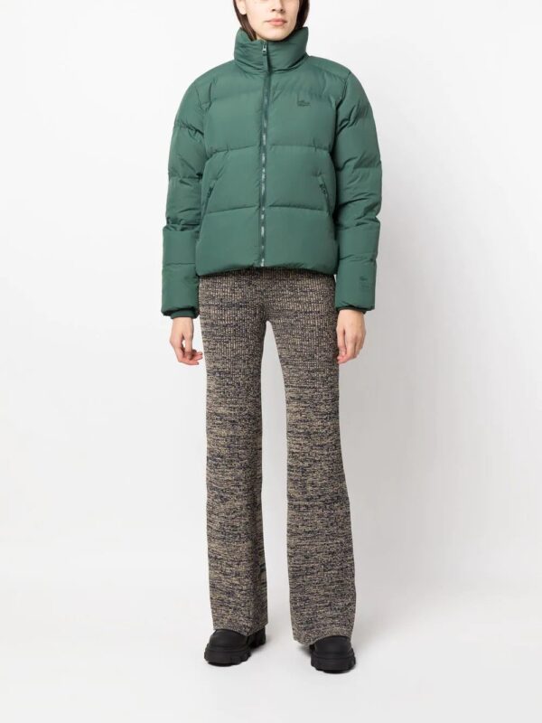 Lacoste  logo-patch puffer jacket - Image 2