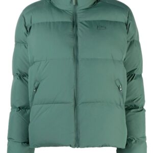 Lacoste logo-patch puffer jacket