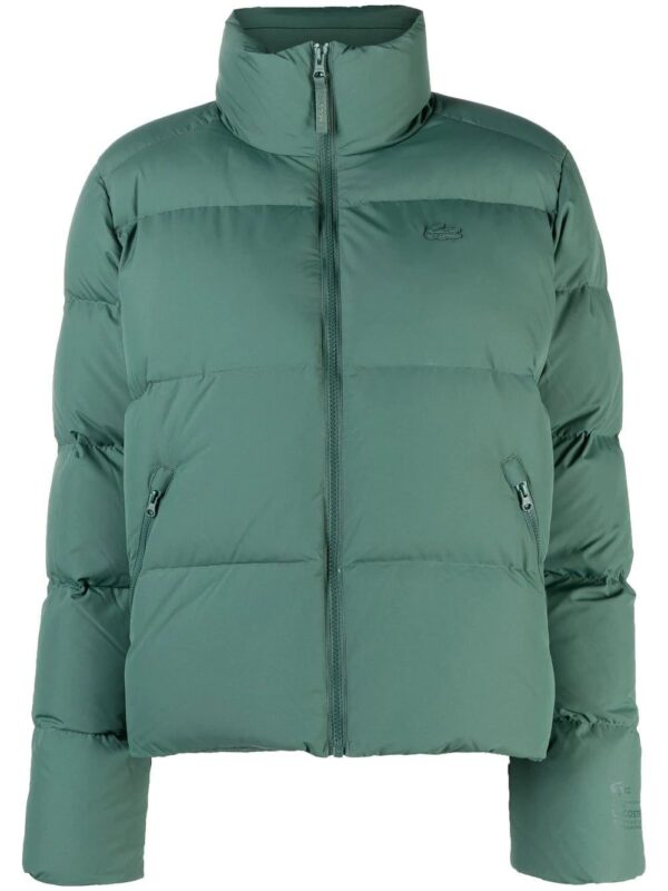 Lacoste  logo-patch puffer jacket