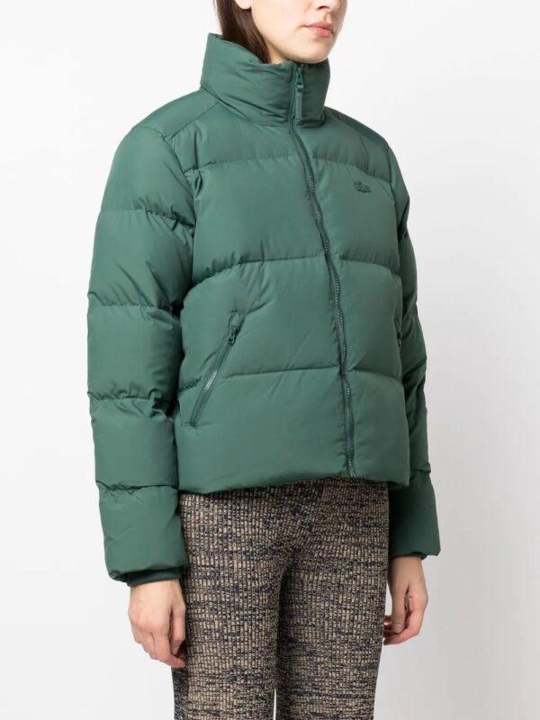 Lacoste  logo-patch puffer jacket - Image 3
