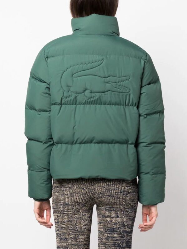 Lacoste  logo-patch puffer jacket - Image 4