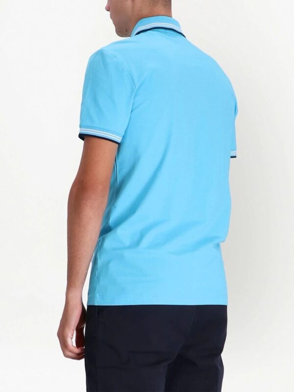 BOSS  logo-print polo shirt - Image 4