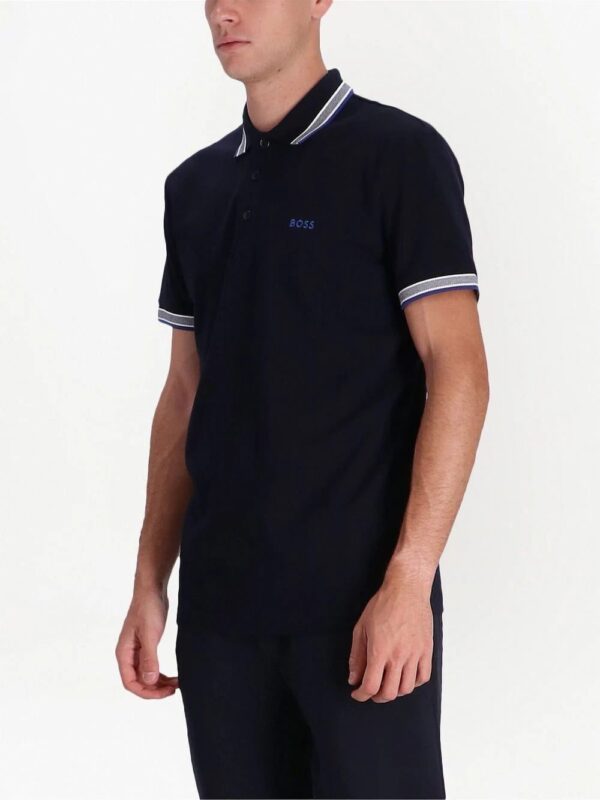 BOSS  Paddy logo-print polo shirt - Image 3