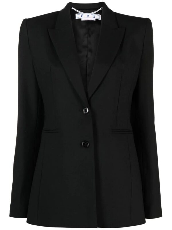 Off-White  tailored single-breasted blazer