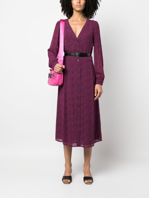 Michael Kors belted-waist midi dress - Image 2