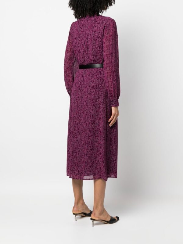 Michael Kors belted-waist midi dress - Image 3