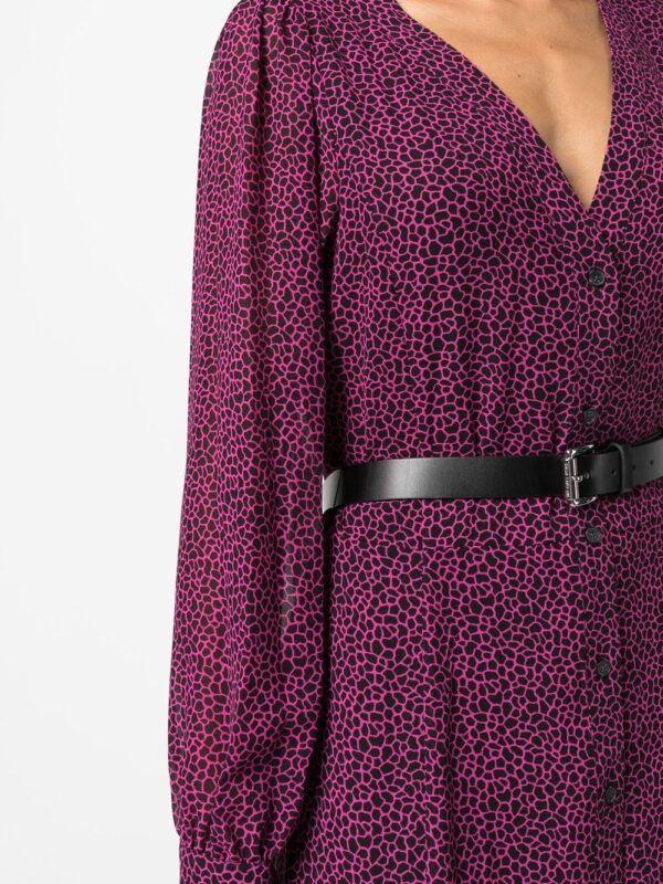 Michael Kors belted-waist midi dress - Image 5