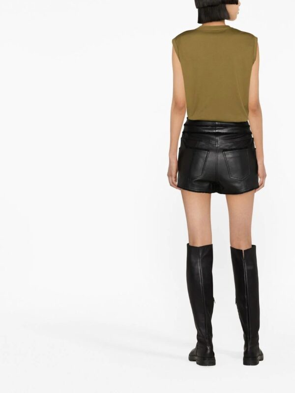 Balmain  logo-print sleeveless top - Image 4