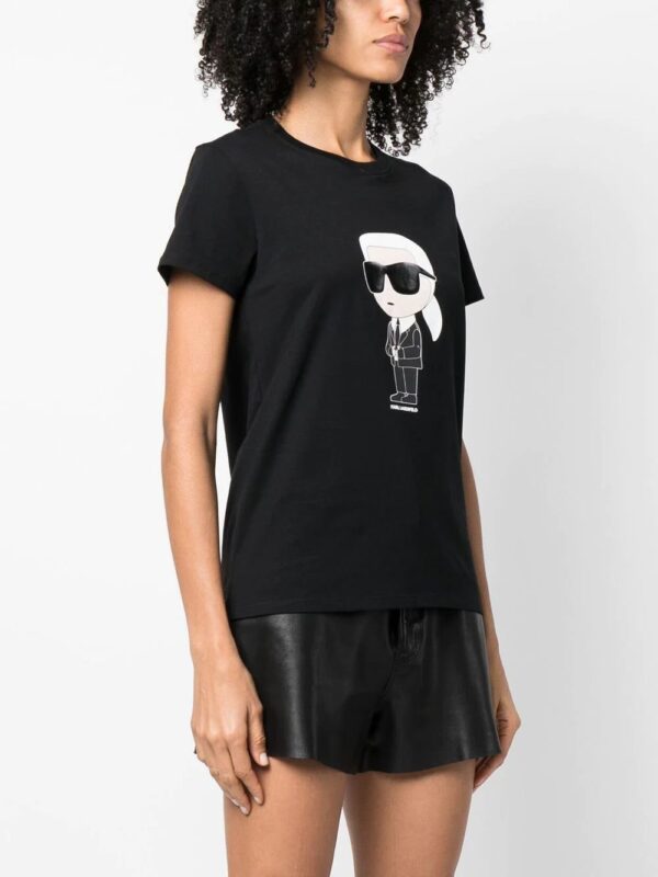 Karl Lagerfeld  graphic-print short-sleeve T-shirt - Image 3