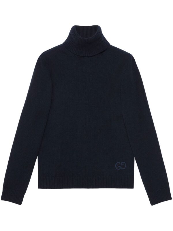 Gucci  logo-intarsia cashmere jumper