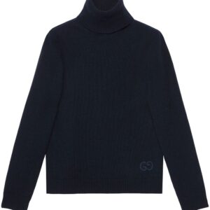 Gucci  logo-intarsia cashmere jumper