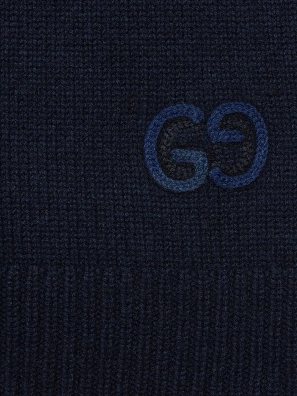 Gucci  logo-intarsia cashmere jumper - Image 2