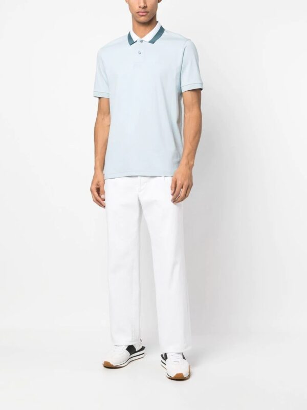 BOSS  colour-blocked collar polo shirt - Image 2