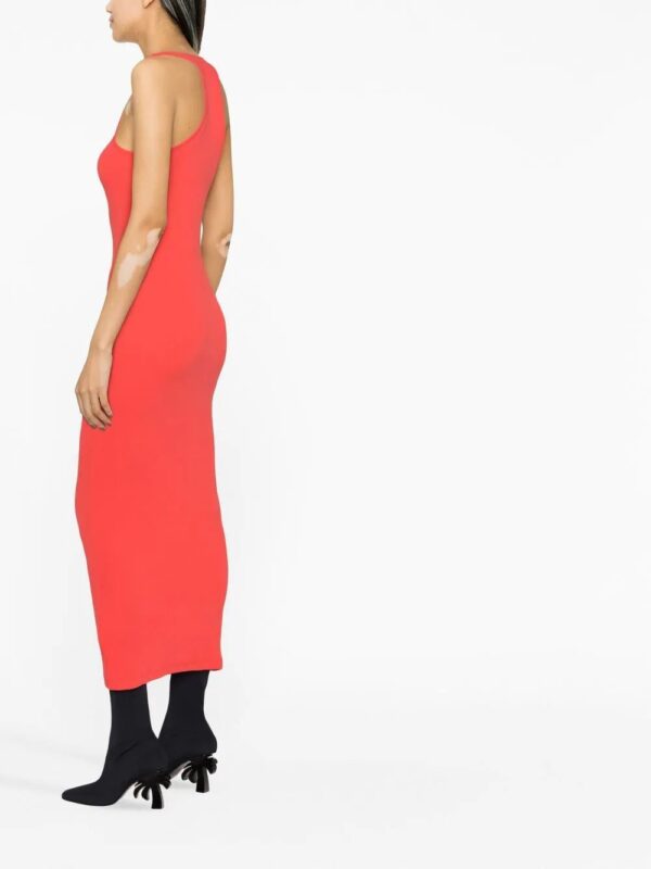 Off-White  racerback logo stretch dress - Image 3