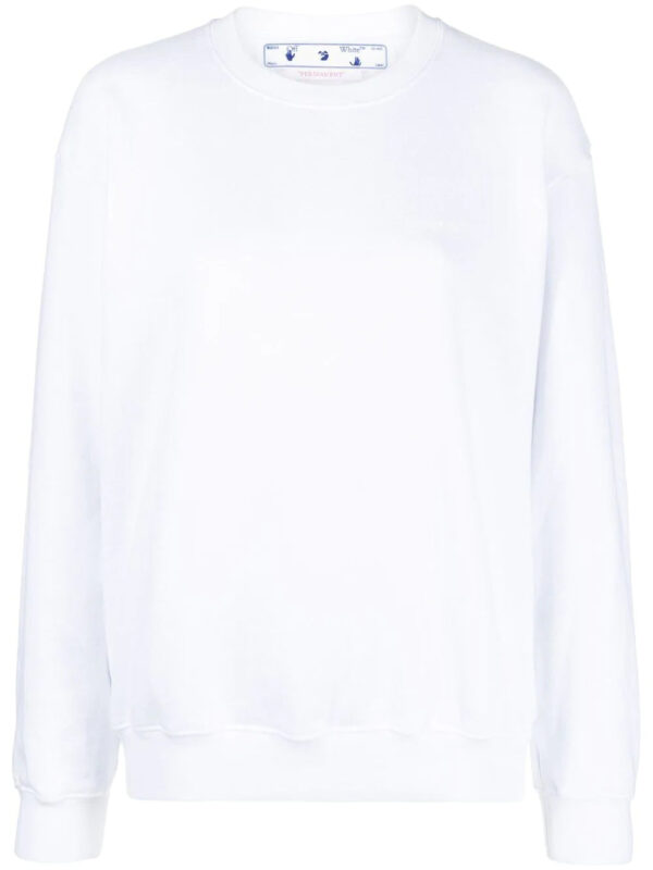 Off-White  Diag-stripe print sweatshirt