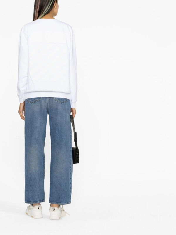 Off-White  Diag-stripe print sweatshirt - Image 4