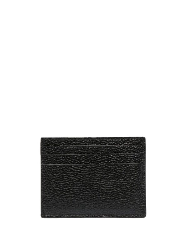 TOM FORD  logo-print grained-leather cardholder - Image 2