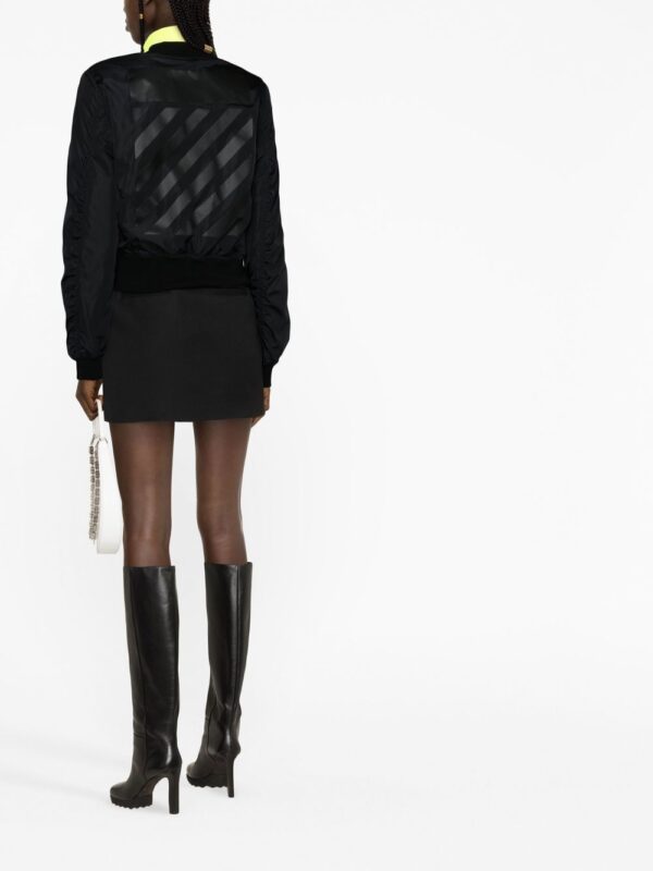 Off-White  Diag cropped bomber jacket - Image 2