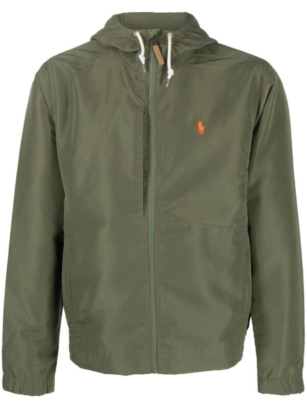 Polo Ralph Lauren  embroidered-logo hooded jacket