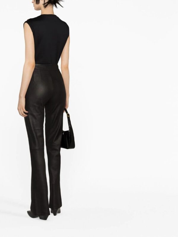 Balmain  logo-print sleeveless top - Image 3