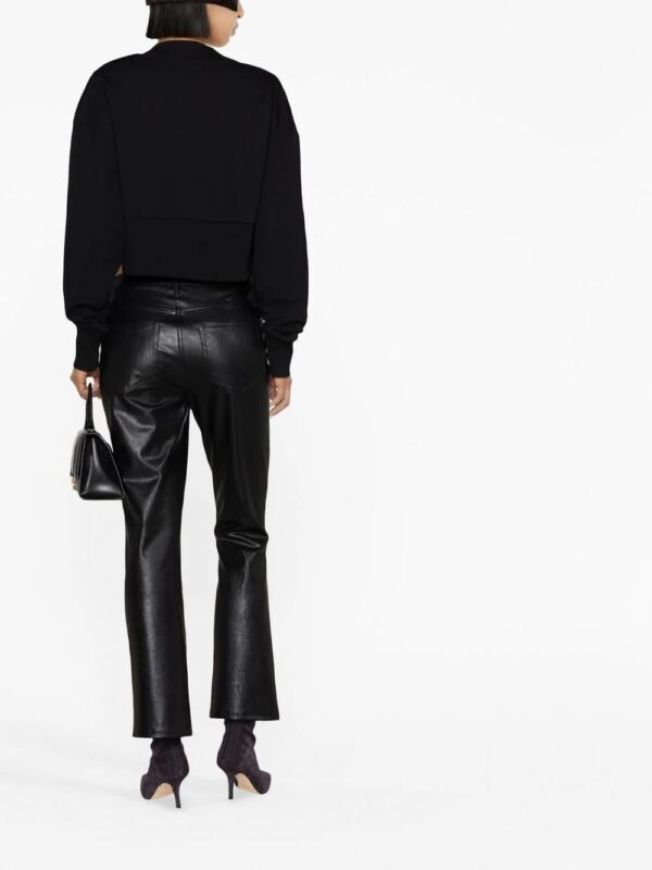 Balmain  logo-print cotton sweatshirt - Image 3