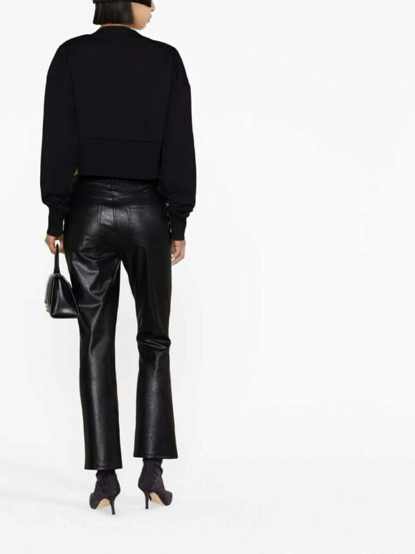 Balmain  logo-print cotton sweatshirt - Image 3