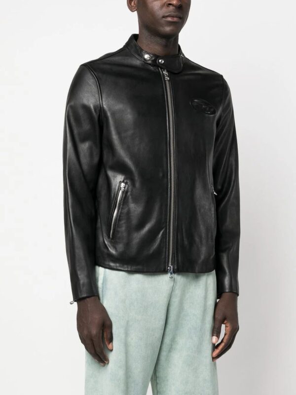 Diesel  L-Metal zip-up sheepskin jacket - Image 3