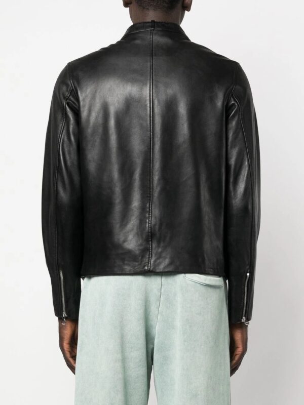 Diesel  L-Metal zip-up sheepskin jacket - Image 4