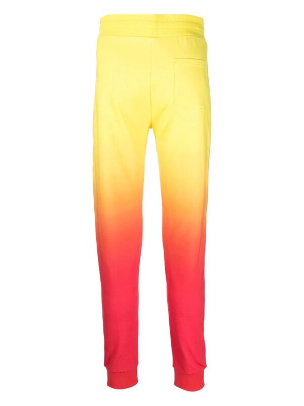 Moschino  logo-tape ombré effect trackpants - Image 2