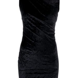 Versace  velvet-effect sleeveless minidress