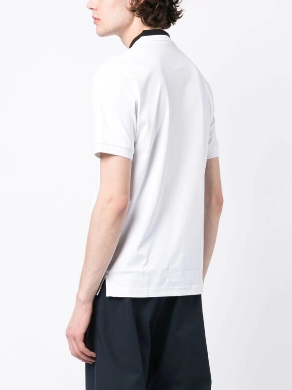 BOSS  logo-embroidered polo shirt - Image 3