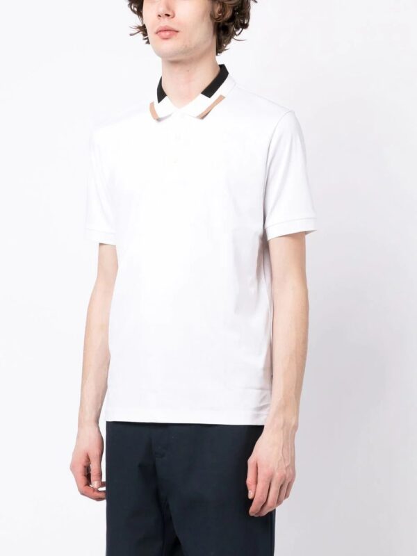 BOSS  logo-embroidered polo shirt - Image 2