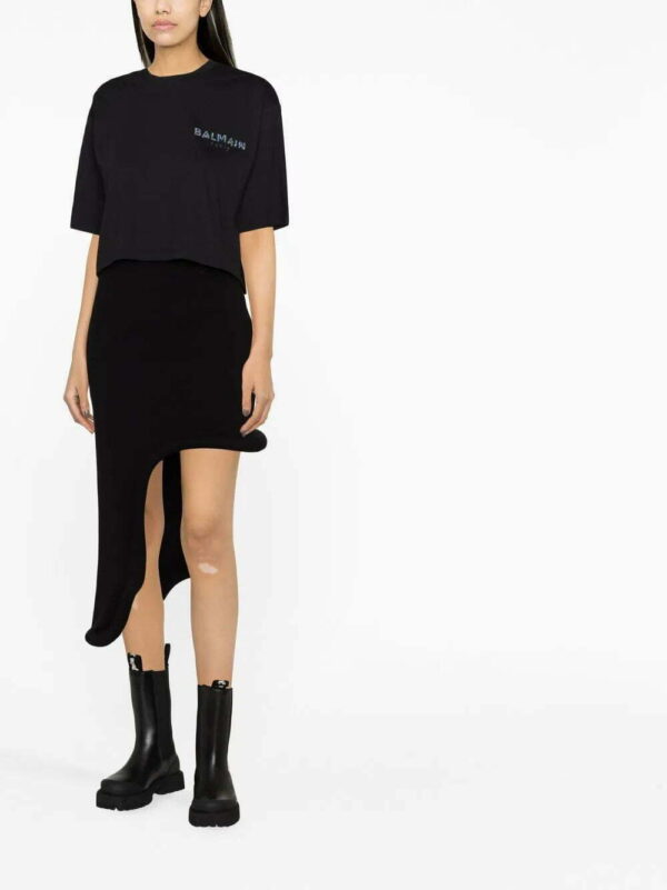 Balmain  printed logo T-shirt - Image 2