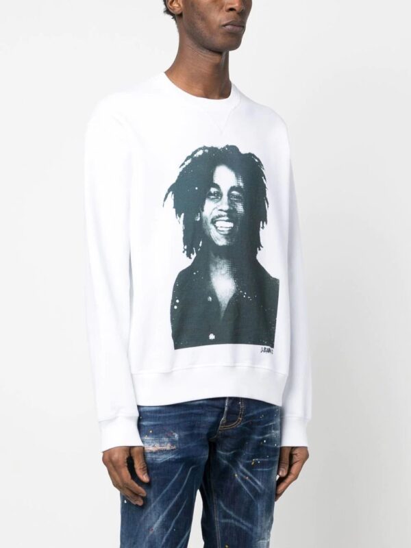 Dsquared2  Bob Marley print sweatshirt - Image 2