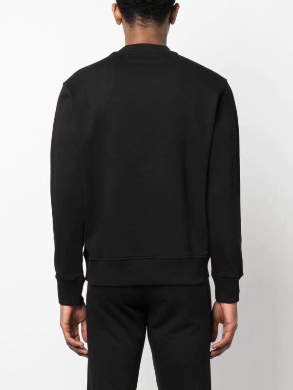 Versace Jeans Couture  foil logo-print sweatshirt - Image 3